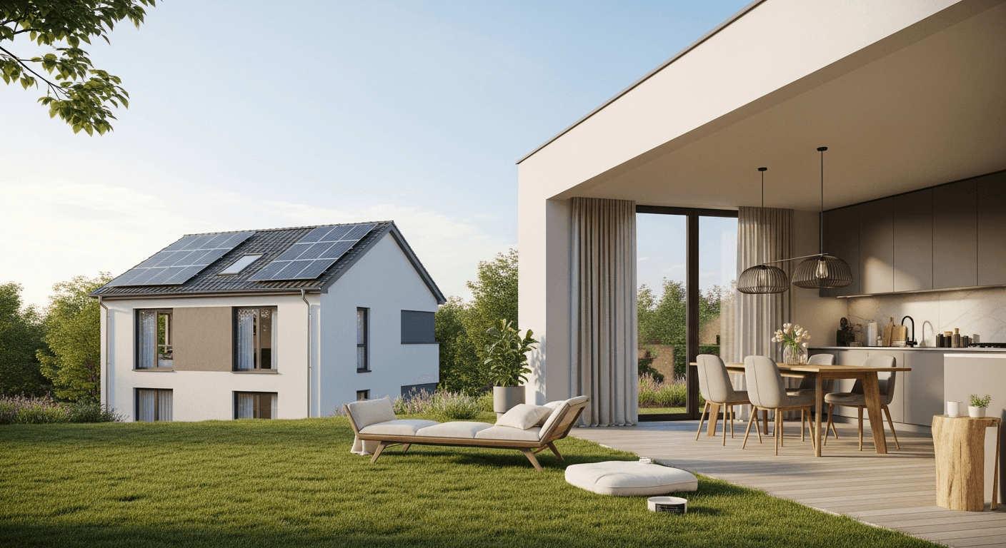 Energieausweis-Dokument für ein Berliner Altbaugebäude mit Energieskala